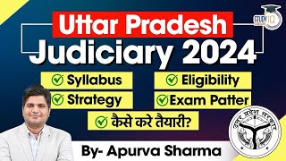 UP Judiciary  How to Prepare for UP Judiciary  Syllabus Strategy Eligibility Exam Pattern [upl. by Arracat641]