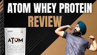 ATOM Whey Protein Review  ASITIS ATOM Protein Review  bawavlogs [upl. by Hbahsur438]