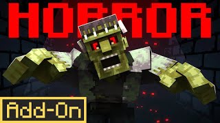 Horror AddOn  Minecraft Marketplace Addon  Showcase [upl. by Grimbly]