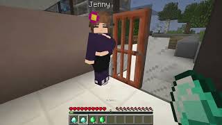 Jenny vs Ellie Jenny Mod in Minecraft 3 LOVE IN MINECRAFT Jenny Mod Download jenny mod minecraft [upl. by Fan]