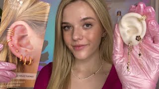 ASMR Ear Piercing amp Styling Roleplay ·͙̩̩͙˚̩̥̩̥̩̩̥͙✩̩̩̥͙˚̩̥̩̥̩̩͙‧͙ [upl. by Moishe433]