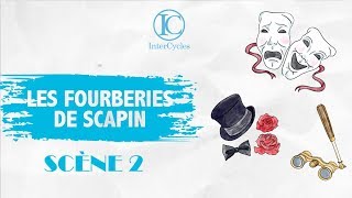 Les fourberies de Scapin  Acte I Scène 2  InterCycles [upl. by Jeddy870]