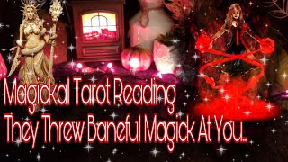 They Threw Baneful Magick At You😲💥🔥Magickal Tarot Reading🔥Message From Hecate 🔮Collective Reading [upl. by Enuj810]