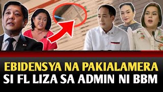 EBIDENSYA NA PAKIALAMERA SI FL LIZA SA ADMIN NI BBM  PINAKAMALAKING RALLY KASAMA NA SI VP SARA [upl. by Benenson]