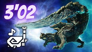 MHW Iceborne Acidic Glavenus 302 Hunting Horn WR [upl. by Alegnatal]