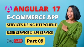 Angular 17 ecommerce project from scratch  User Service Using HttpClient in Angular 17 [upl. by Yadseut95]