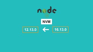 NodeJS 기초  05Nodejs 버전 쉽게 바꾸는법NVM [upl. by Eiclud]