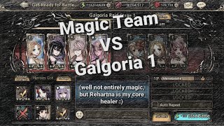 KINGS RAID INDONESIA  MAGIC TEAM VS GALGORIA 1 [upl. by Mistrot]