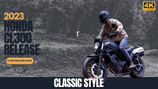 Classic Style Reborn 2023 Honda CL300 RetroScrambler Style [upl. by Cristoforo]