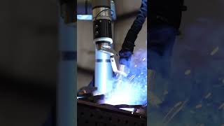 Cobot Welder in Action  Welding Cobots in Manufacturing [upl. by Quitt668]