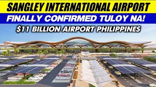 SANGLEY INTERNATIONAL AIRPORT UPDATE  FINALLY CONFIRMED TULOY NA [upl. by Etheline]