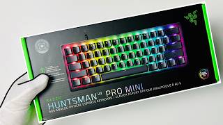 Razer Huntsman Mini V3 Pro Gaming Keyboard Unboxing  Gameplay [upl. by Dahs]