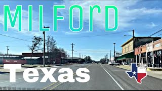 4K Milford Texas  City Tour amp Drive Thru [upl. by Adnylam581]