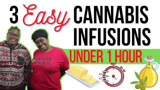 SUPER EASY Cannabutter amp Cannaoil  No Water  No Straining  Zero Waste [upl. by Yrrok]