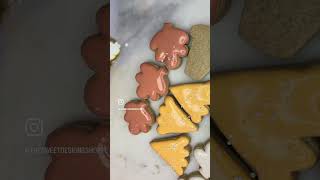 Frosted Crackers Thanksgiving Cookie Cutters  Decorating Tutorial [upl. by Enelyt743]