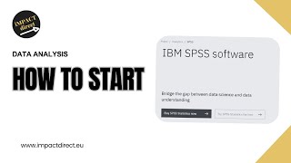 2 How to get started on the SPSS tool [upl. by Nidia]