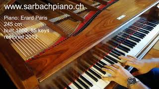 Chopin Ballade in g on period Piano Erard [upl. by Roseline]