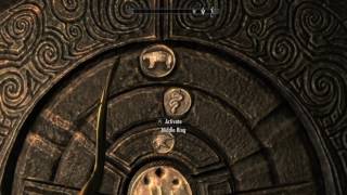 Skyrim elder scroll 5 puzzle  Reforge the Gauldur Amulet [upl. by Attennek281]