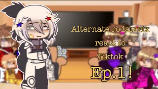 Alternate rodamrix react to Tiktok ep1 gacha club [upl. by Ettereve]