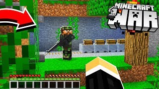 I Spent 100 Days in a Minecraft WAR and its HARDCORE [upl. by Arodoet652]