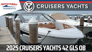 2025 Cruisers Yachts 42 GLS Outboard  MarineMax Excelsior [upl. by Buehrer263]