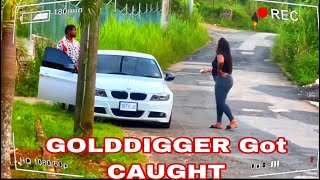 GOLD DIgger prankGold digger got caught in Jamaica 🇯🇲 [upl. by Cullin]