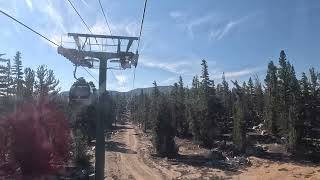 Heavenly Resort South Lake Tahoe  Gondola 1 August 2024 4K60fps Part 1 Up [upl. by Clapper883]