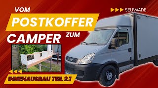 Postkoffer zum Camper Innenausbau Teil21Nachtrag [upl. by Shaffert237]