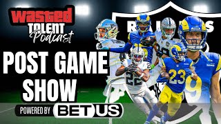 Las Vegas Raiders Los Angeles Rams postgame RantLine [upl. by Ddej]