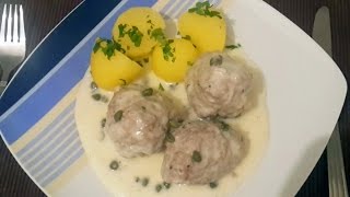 DELICIOUS Königsberger Klopse  German Meatballs  The BEST [upl. by Baumann]