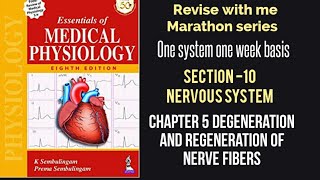 5Degeneration and Regeneration of Nerve Fibers [upl. by Narcissus]