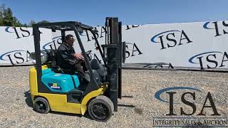 39148  Komatsu FG20ST14R Forklift Will Be Sold At Auction [upl. by Arihsak]