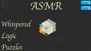 ASMR Logic  Hexcells Infinite  Levels 54 to 56 [upl. by Bronwyn]