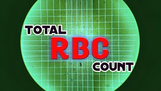 Red Blood Cell Count Test  Total RBC count  Procedure and Calculations [upl. by Ahsilrac]