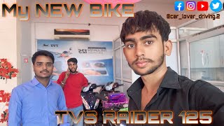 My NEW BIKE TVS RIDERS 125cc 2024 single seat New Model 🏍️❤️💯 [upl. by Anier988]