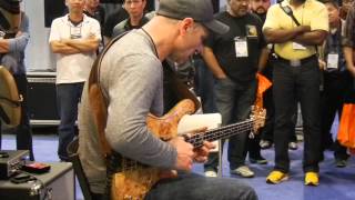 Wojtek Pilichowski Bass Jam at NAMM Music Show [upl. by Maggie333]