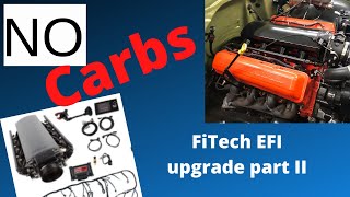 FiTech EFI install part II on the 72 GMC C20 [upl. by Marika518]