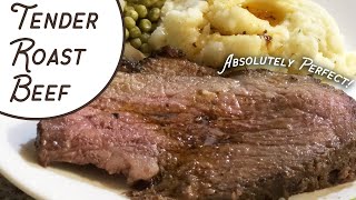 Perfect Roast Beef  Learn the ideal time amp temperature for tender roast beef [upl. by Adnirol]