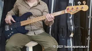 Blade Levinson B4 Jazz Bass Japan 199293 bassjapanusaru [upl. by Yleen]