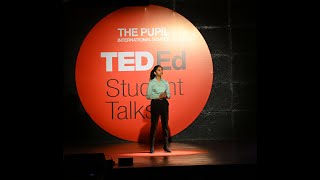 Bone Conduction Tech  AASHRITHA SUNIL  TED Ed Student Talk 2425  The Pupil International School [upl. by Einavoj845]