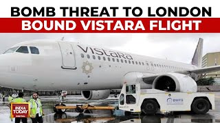 DelhiLondon Vistara Flight Diverted To Frankfurt After Receiving Bomb Threat  India Today News [upl. by Seftton]