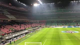 San Siro Stadio Visuale settore 110 primo anello blu [upl. by Iram]