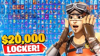 Storm Fortnite Locker Tour EPIC GAMES EMPLOYEE [upl. by Notrab]