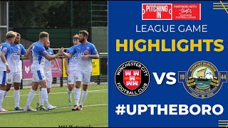 MATCH HIGHLIGHTS SPL  Gosport Borough vs Winchester City A [upl. by Ylas]