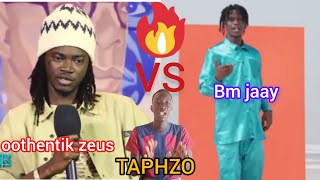 clash oothentik zeus vs bm jaay et TAPHZO OFFICIEL [upl. by Ethbin]