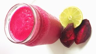 Most Awesome Tasting Beet Smoothie  Ever  MissT1806 [upl. by Edison240]