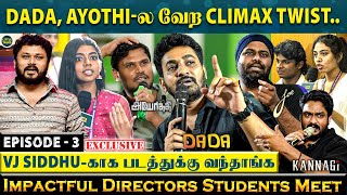 Vijay Sir அழுற Scene ஏற்படுத்தின Impact😱 Directors Students Meet  DadaAyothiParkingAyali [upl. by Huber]