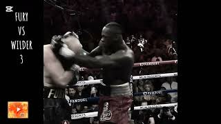 TYSON FURY VS DEONTAY WILDER 3 KNOCKOUT HIGHLIGHTS IN A SLOW MOTION VIDEO [upl. by Siroved]