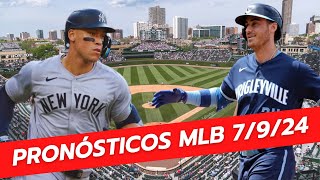 🔥PRONÓSTICOS MLB HOY 0709 🔥 [upl. by Brigid]