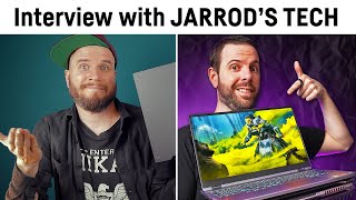 Interviewing Jarrods Tech about Laptops Nvidia his Channel and benchmarking games [upl. by Anihpled119]